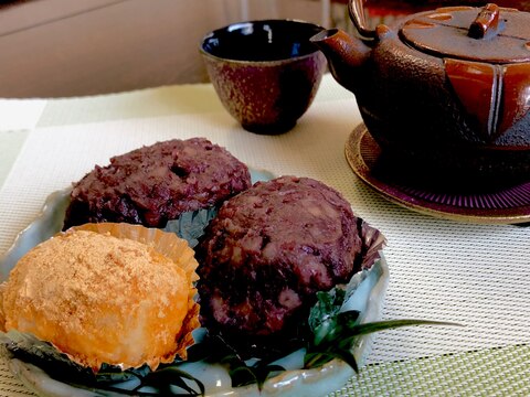 炊飯器で簡単❤️基本のおはぎ